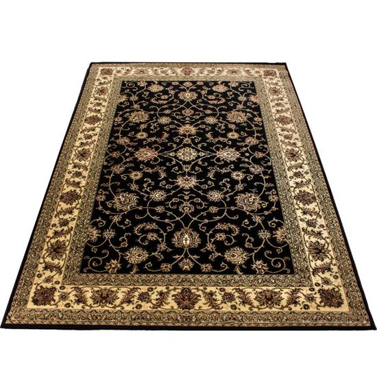 Marrakesh 0210 fekete szőnyeg 200x290 cm