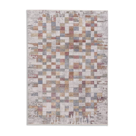 Calea szőnyeg  232099 kockás színes 200x285cm