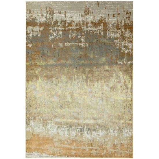 Aurora Dune metallic AU01 sárga szőnyeg 240x340 cm