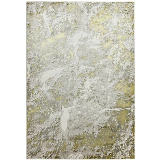 Aurora Lustre metallic AU06 sárga szőnyeg 80x150 cm