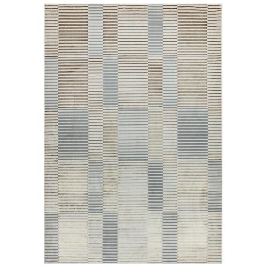 Aurora Ripple metallic AU14 szürke szőnyeg 120x170 cm