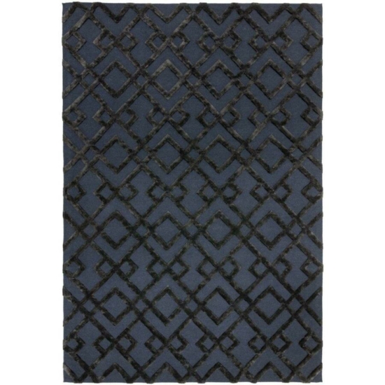 DIXON fekete szőnyeg 160x230 cm