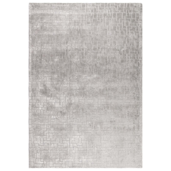 Glaze szőnyeg 120x170cm Silver Tetris