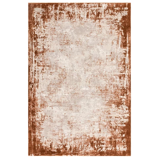 Kuza border terracotta szőnyeg 200x290 cm