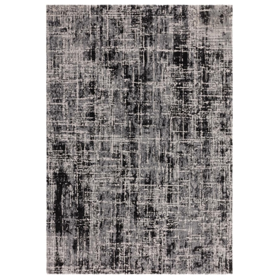Kuza Abstract black/fekete szőnyeg 120x170 cm