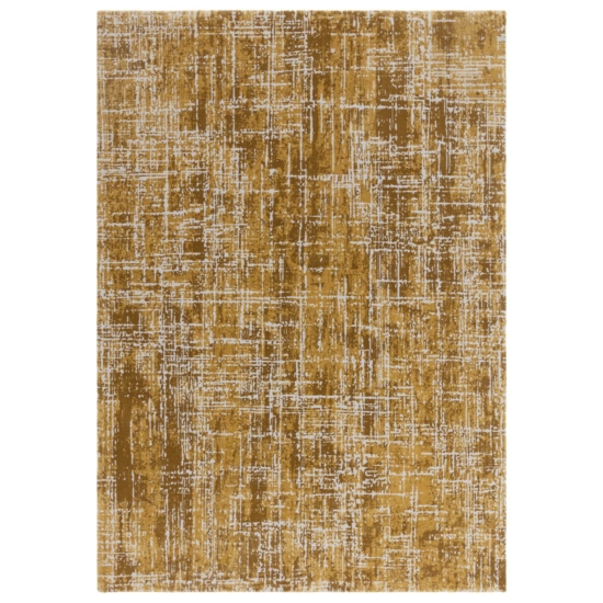 Kuza Abstract gold/sárga szőnyeg 160x230 cm
