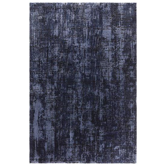 Kuza Abstract navy/kék szőnyeg 120x170 cm