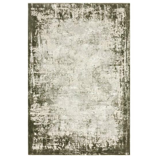 Kuza border green/zöld szőnyeg 160x230 cm