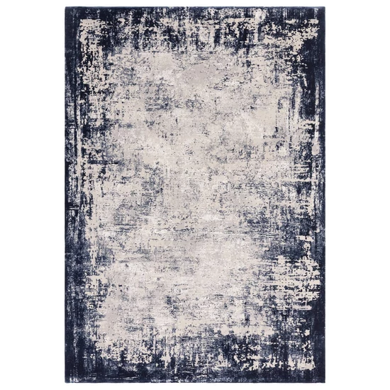Kuza border navy/kék szőnyeg 120x170 cm