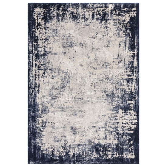 Kuza border navy/kék szőnyeg 160x230 cm