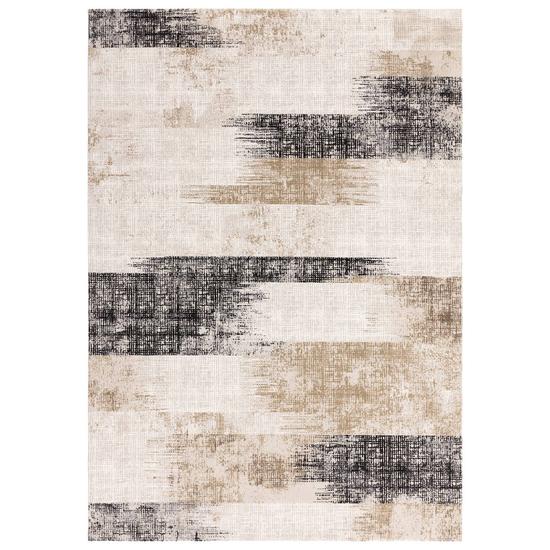 Kuza Lines beige/bézs szőnyeg 20x30 cm