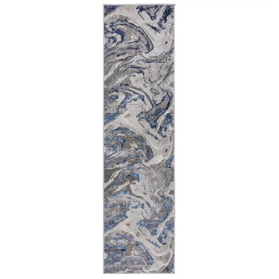 Carrara kék szőnyeg 080x300cm futó
