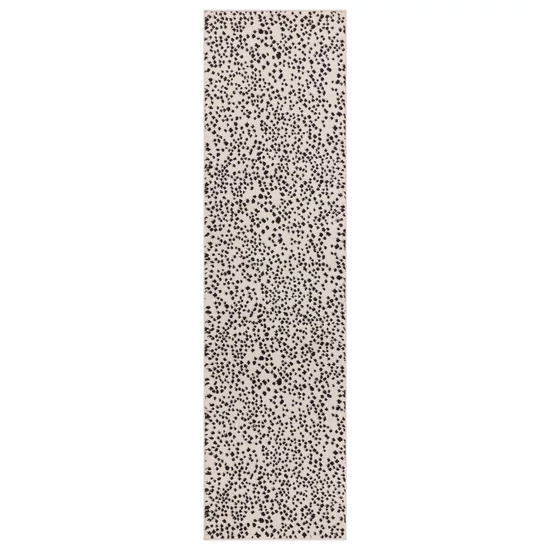 Muse szőnyeg Black Spotty MU11 66x240 cm