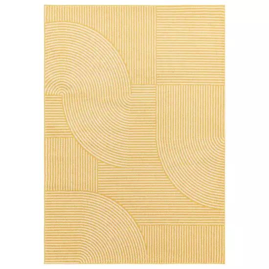 Muse szőnyeg Yellow Geometric MU18 120x170 cm