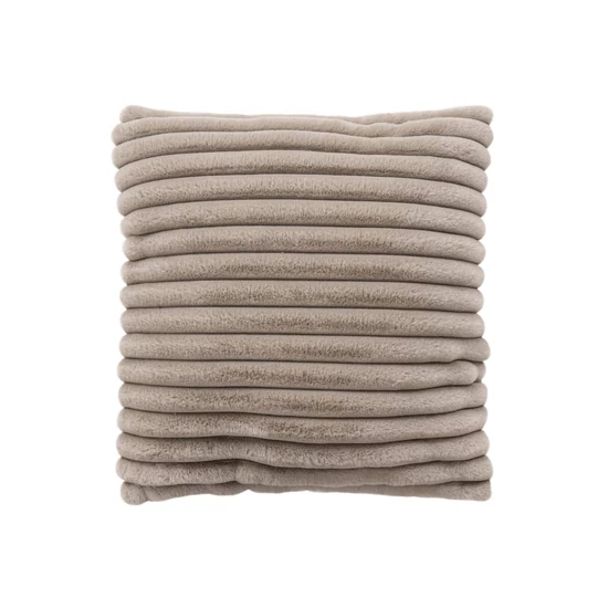 Plush taupe 45x45 cm díszpárna