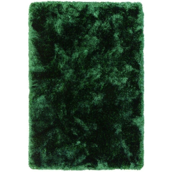 Plush smaragdzöld szőnyeg 140x200 cm
