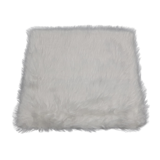 Sheepskin 1-fehér/white 050x050 cm díszpárnahuzat