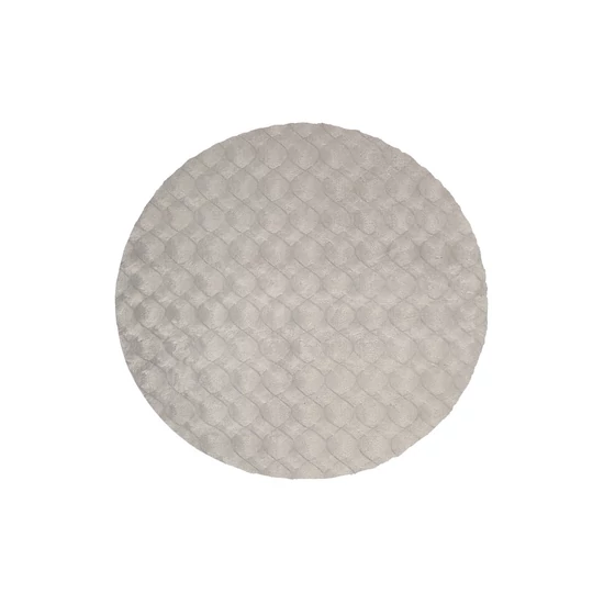Diamond Cut 800 szürke szőnyeg kör 200cm