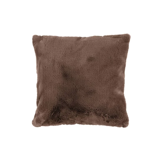 Heaven sötét taupe 48x48 cm díszpárna_kifutó!