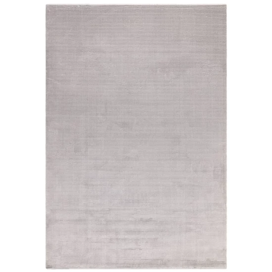 Kuza Stripe Plain ezüst/ezüst szőnyeg 160x230 cm