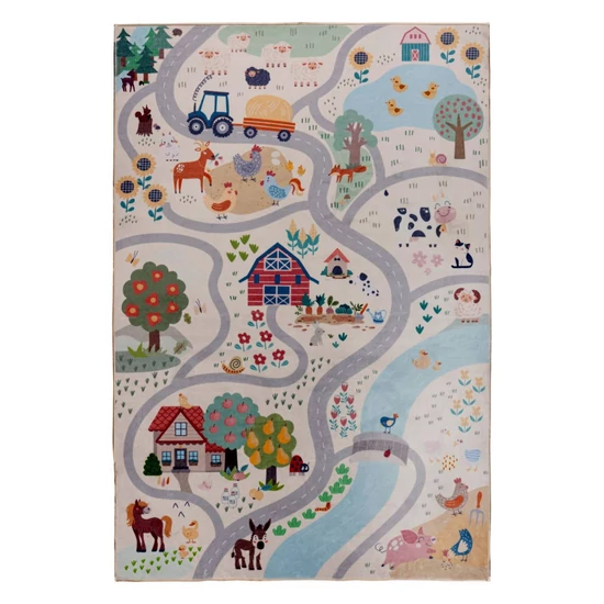 Magic Kids 108  farm gyerekszőnyeg 115x160 cm