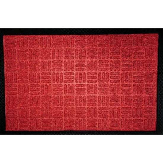 PP mat bordás piros (337) bejárati szőnyeg 40x60 cm