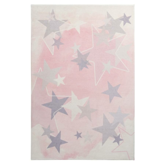 myStars 410 pink gyerekszőnyeg csillagokkal 120x170 cm