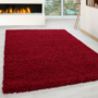 Kép 2/4 - Life shaggy 1500 piros szőnyeg 60x110 cm