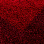 Kép 3/3 - Life shaggy 1503 piros szőnyeg 160x160 cm kör