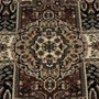 Kép 7/7 - Kashmir 2603 fekete szőnyeg 80x150 cm