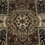 Kép 7/7 - Kashmir 2603 fekete szőnyeg 80x150 cm