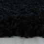 Kép 4/7 - Sydney shaggy 3000 fekete szőnyeg 60x110 cm