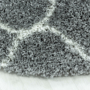 Kép 7/7 - Salsa shaggy 3201 szürke szőnyeg 80x150 cm