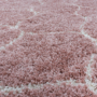 Kép 6/7 - Salsa shaggy 3201 rózsaszín szőnyeg 160x230 cm