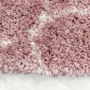 Kép 7/7 - Salsa shaggy 3201 rózsaszín szőnyeg 160x230 cm