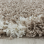 Kép 4/7 - Alvor shaggy 3401 bézs szőnyeg 120x170 cm