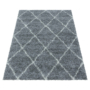 Kép 3/7 - Alvor shaggy 3401 szürke szőnyeg 80x150 cm