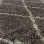 Kép 6/7 - Alvor shaggy 3401 taupe szőnyeg 160x230 cm