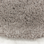 Kép 5/5 - Fluffy shaggy 3500 bézs szőnyeg 80x80 cm kör