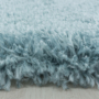 Kép 2/5 - Fluffy shaggy 3500 kék szőnyeg 200x200 cm kör
