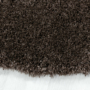 Kép 7/7 - Fluffy shaggy 3500 barna szőnyeg 200x290 cm