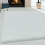 Kép 2/7 - Fluffy shaggy 3500 fehér szőnyeg 80x150 cm
