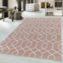 Kép 2/6 - Efor 3713 rózsaszín szőnyeg 80x150 cm