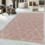 Kép 2/6 - Efor 3715 rózsaszín szőnyeg 120x170 cm
