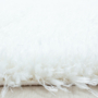 Kép 4/6 - Brilliant shaggy 4200 hófehér szőnyeg 160x230 cm