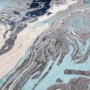 Kép 5/7 - AURORA Ocean Metallic AU18 kék szőnyeg 120x170cm