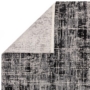 Kép 5/6 - Kuza Abstract black/fekete szőnyeg 120x170 cm