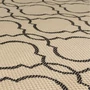 Kép 6/7 - Milan bézs-fekete szőnyeg 066x230cm futó