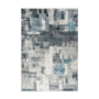 Kép 1/5 - Medellin 407 ezüst-kék szőnyeg 200x290 cm