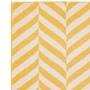 Kép 3/6 - Muse szőnyeg Yellow Chevron MU08 66x240 cm